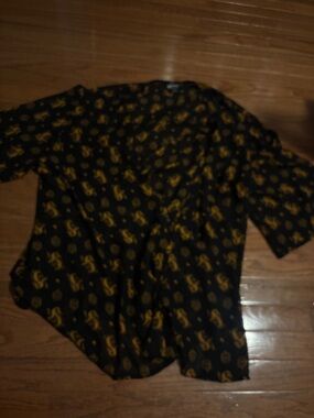 Harry Potter Hufflepuff Kimono XXL NWOT